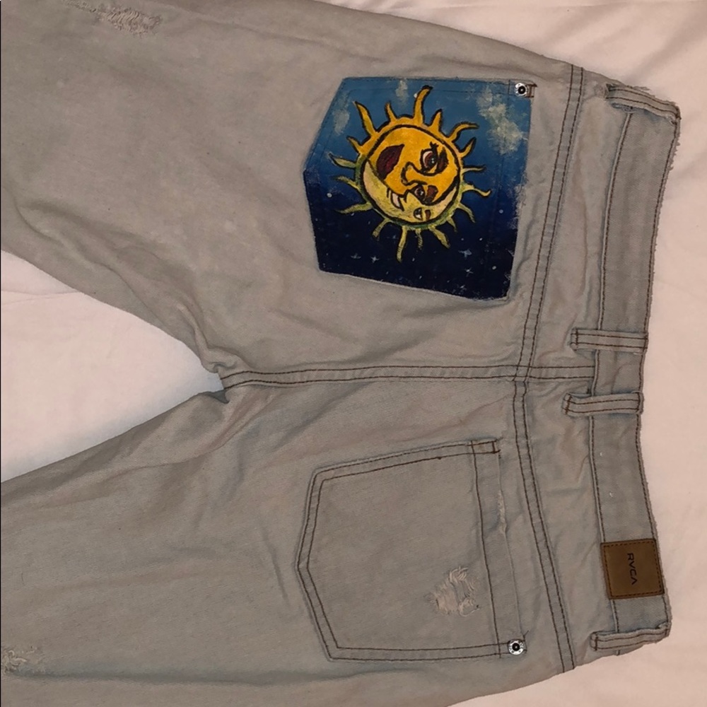 Painted Jeans